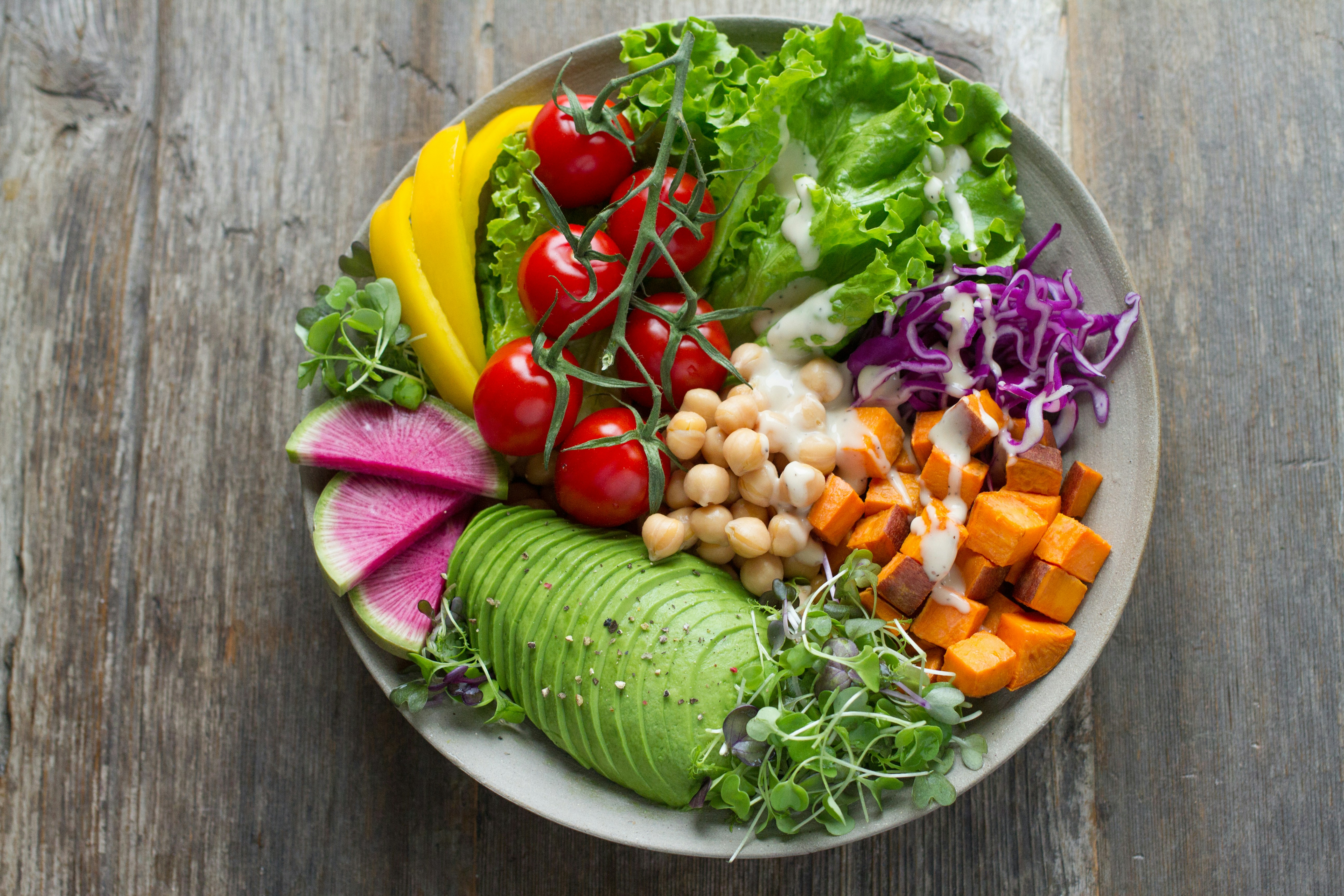 Salade de chèvre chaud