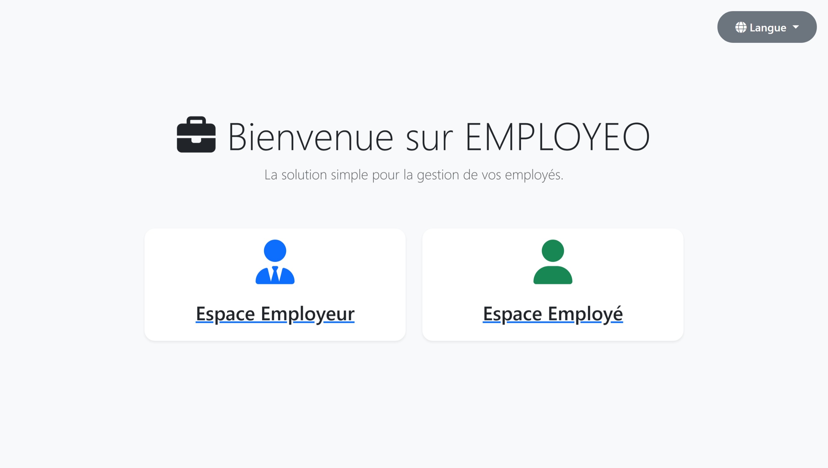 Application EMPLOYEO 4